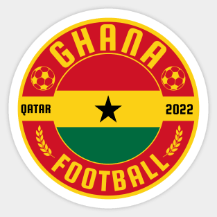 Ghana Football Sticker